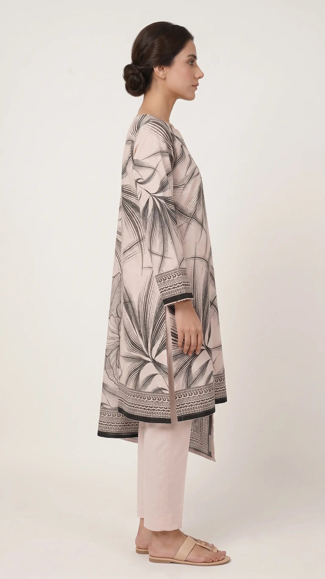 3 Piece – Printed Lawn Suit (Unstitched) - Mono Muse