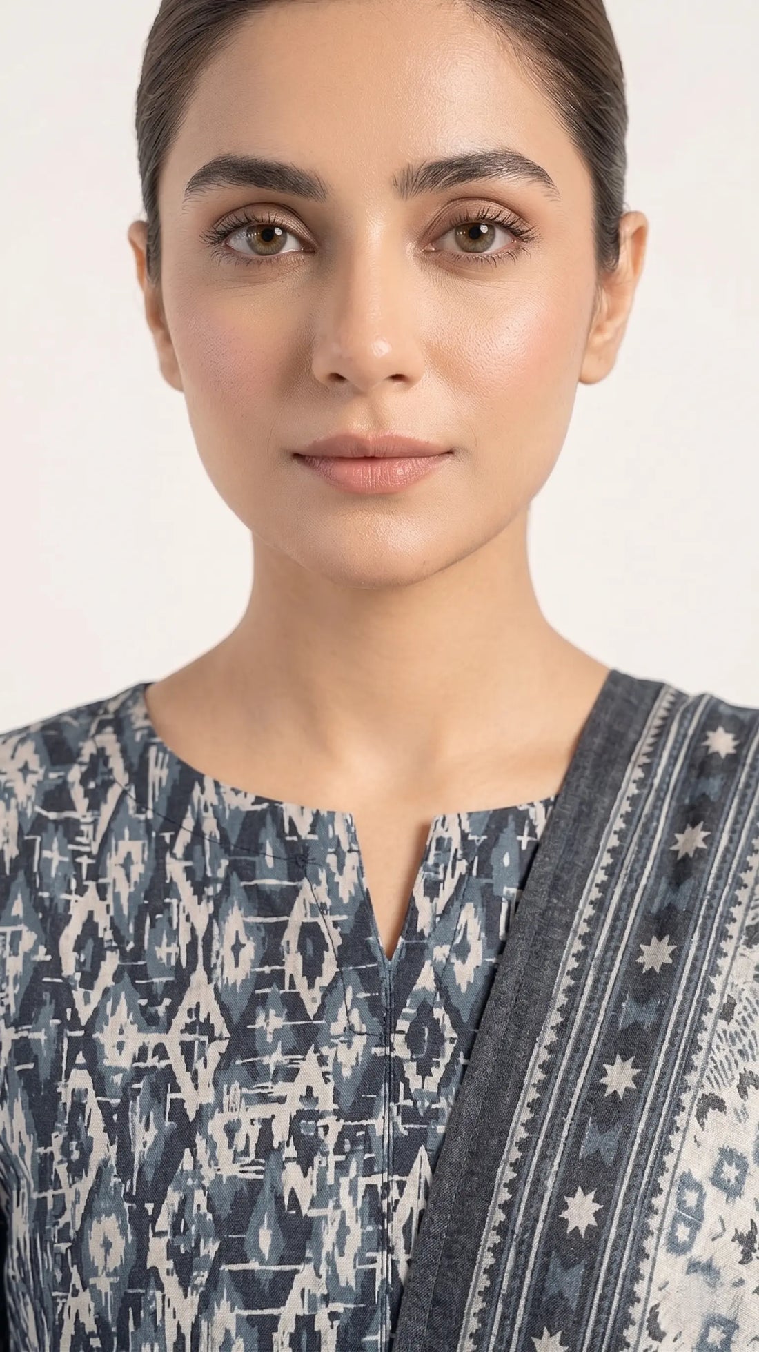3 Piece – Printed Lawn Suit (Unstitched) - PRINT GREEN