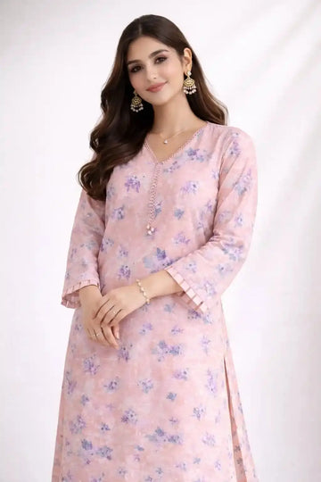 Blush Petal 2-Piece Suit | Premium Cambric Collection